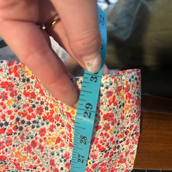 NWOT ALIX OF BOHEMIA Charlie Garden Pant Floral Print 100% Cotton Size Medium - Picture 9 of 9